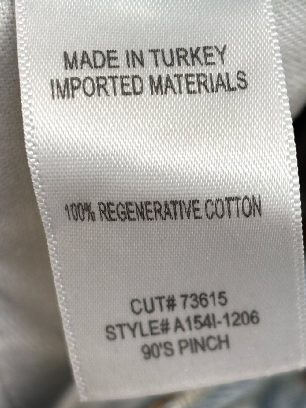 Agolde 90's Pinch Waist High Rise Straight Jean - Picture 7 of 9